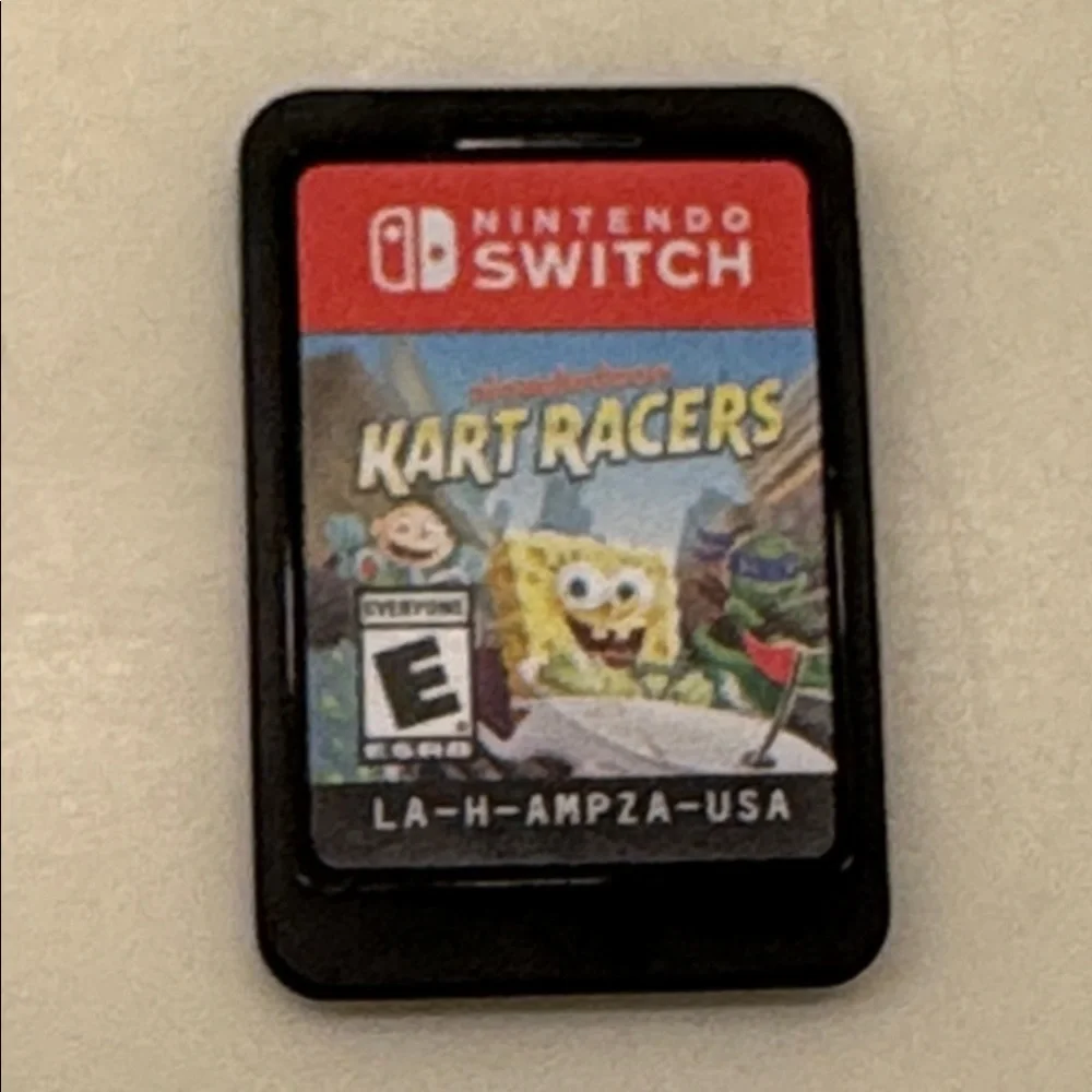 Nintendo Switch 3 Games SpongeBob SD Bundle